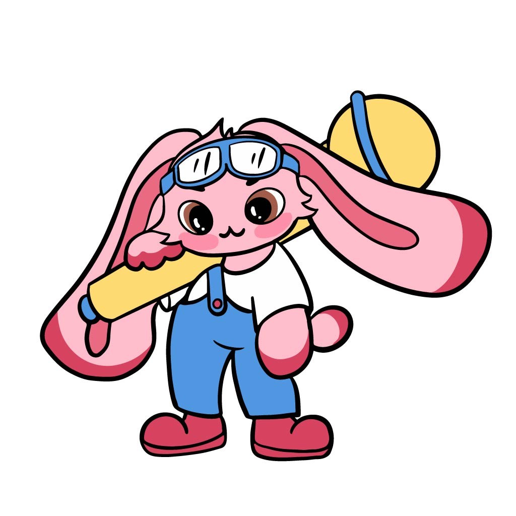 卡通人物logo设计：可爱动物形象