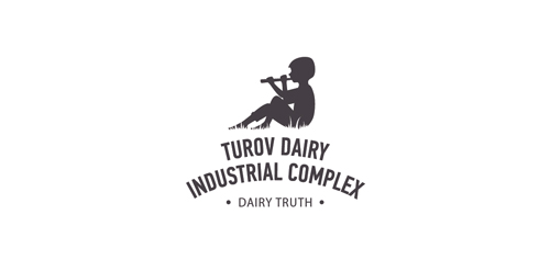 Turov Dairy Industrial Complex Logo Design