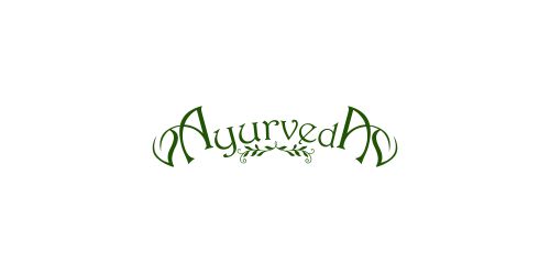 Ayurveda logo设计：自然与和谐的象征
