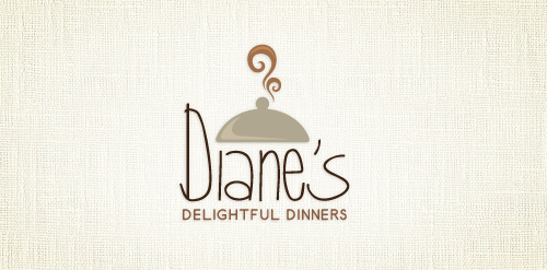 Diane's Delightful Dinners Logo Design