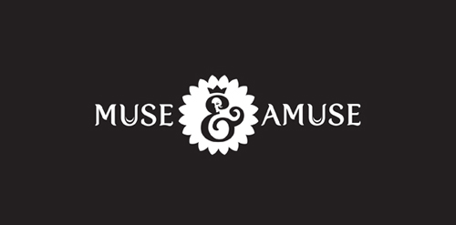 简约优雅的MUSE&AMUSE logo设计