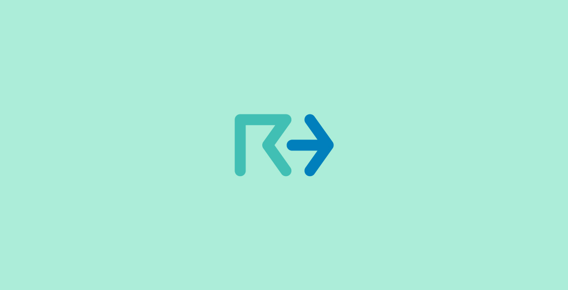 简洁现代的前进方向logo设计