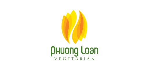 Phuong Loan Vegetarian Logo Design