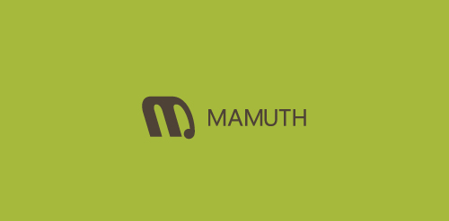Mamuth Logo设计：简约现代品牌标识