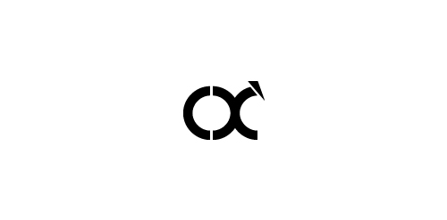 简约几何风格的性别符号logo设计