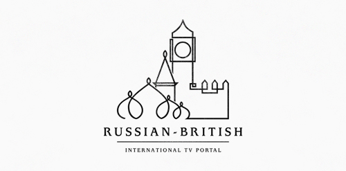 俄罗斯-英国国际电视门户logo设计