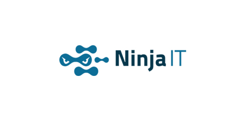 NinjaIT logo设计：简洁科技感标识