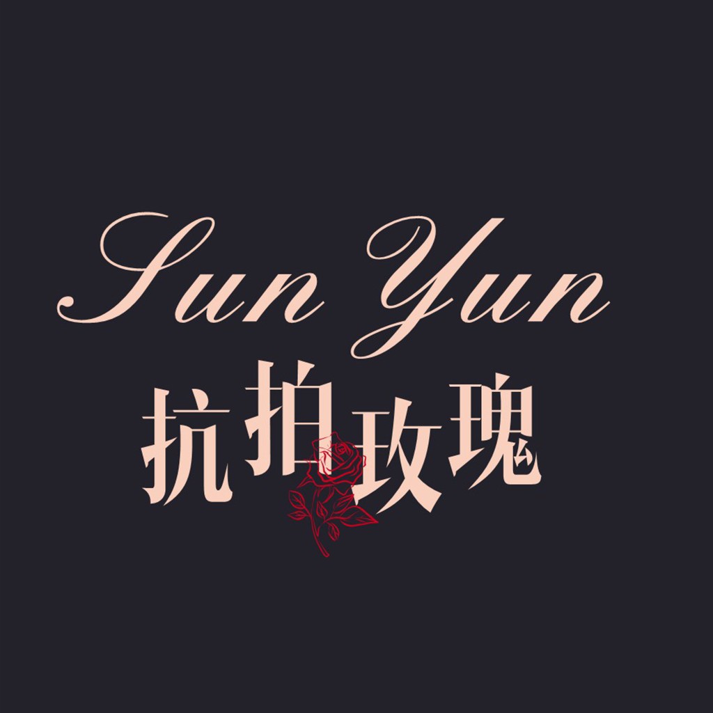 优雅玫瑰logo设计