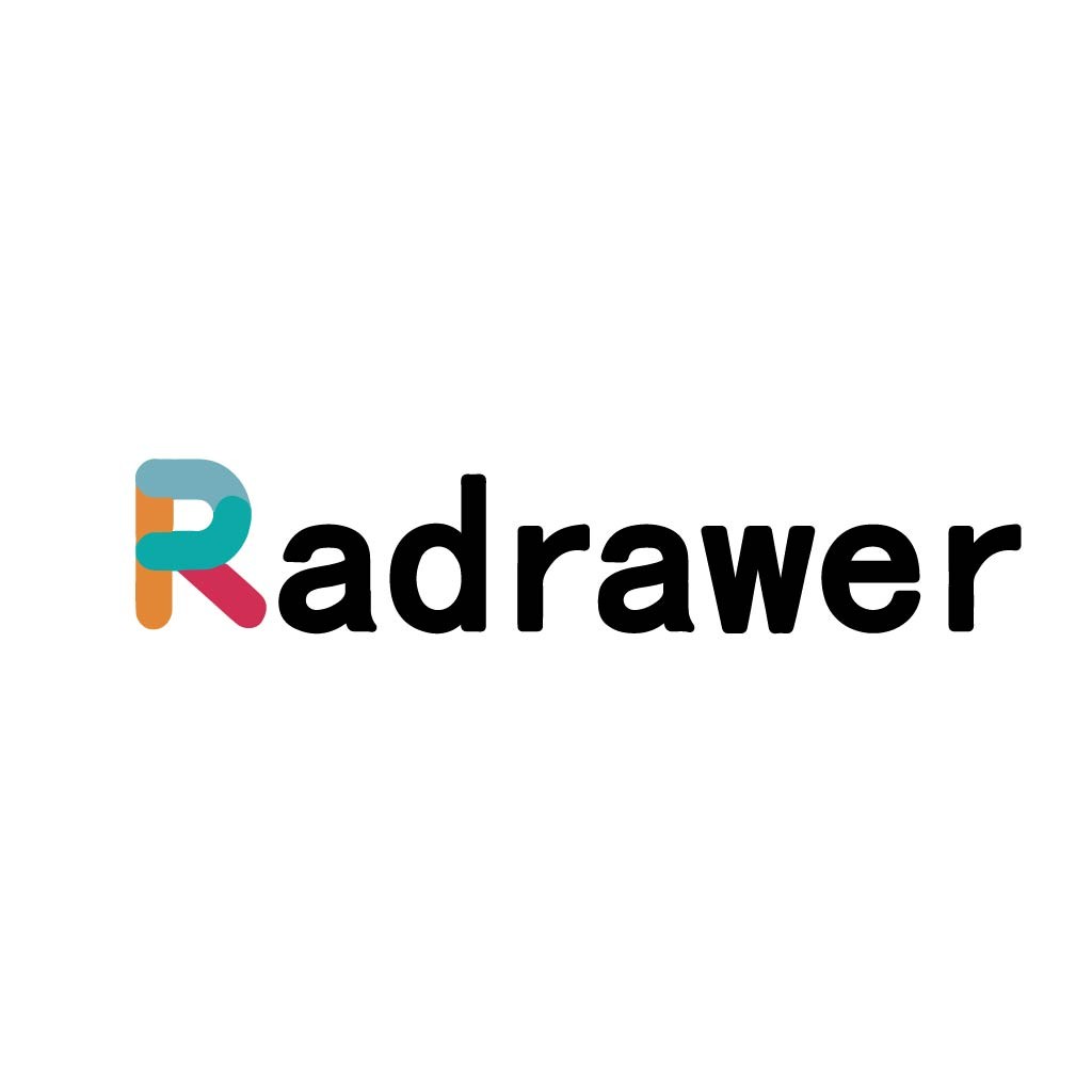 创意字母R变形Logo设计