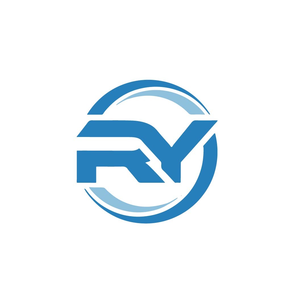 蓝色简约现代logo设计