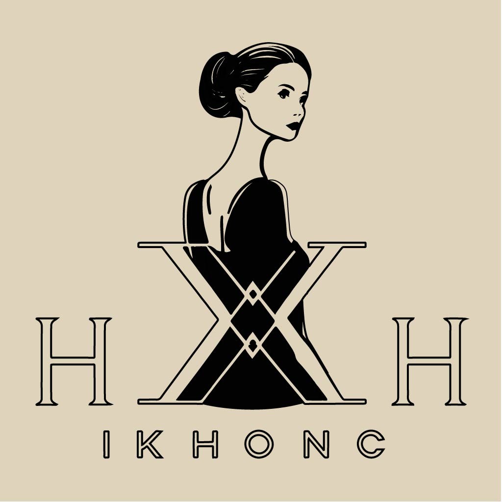 简约优雅女性形象logo设计