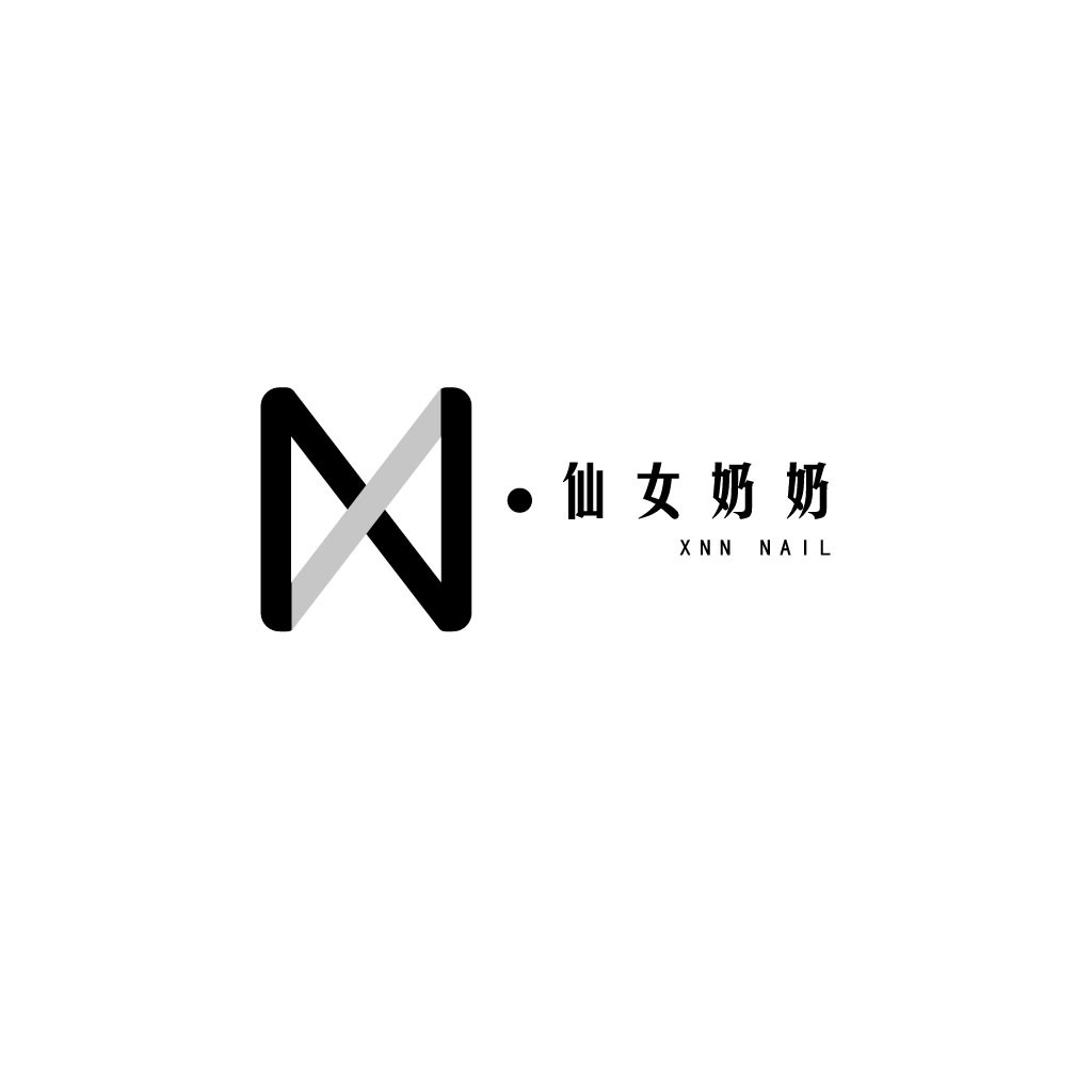 简约时尚的N字母logo设计