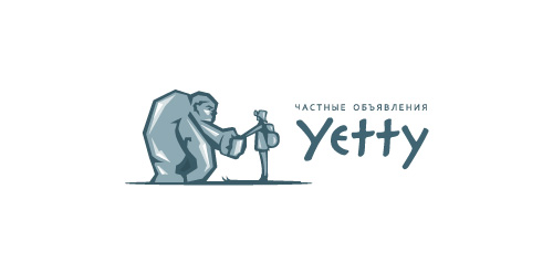 Yetty logo设计：个性化的私人广告平台