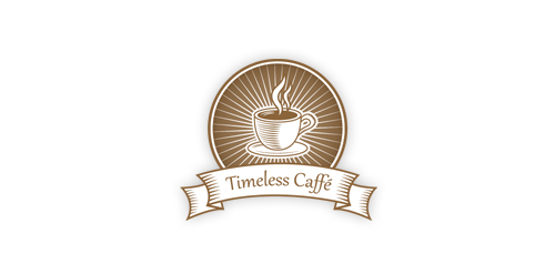 咖啡馆logo设计:Timeless Caffè