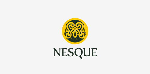 Nesque Logo设计：简约与优雅的结合
