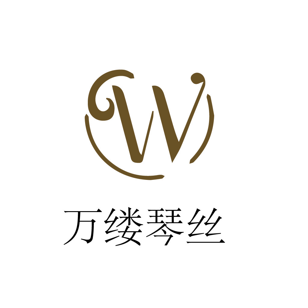 优雅简约风格的W字母logo设计