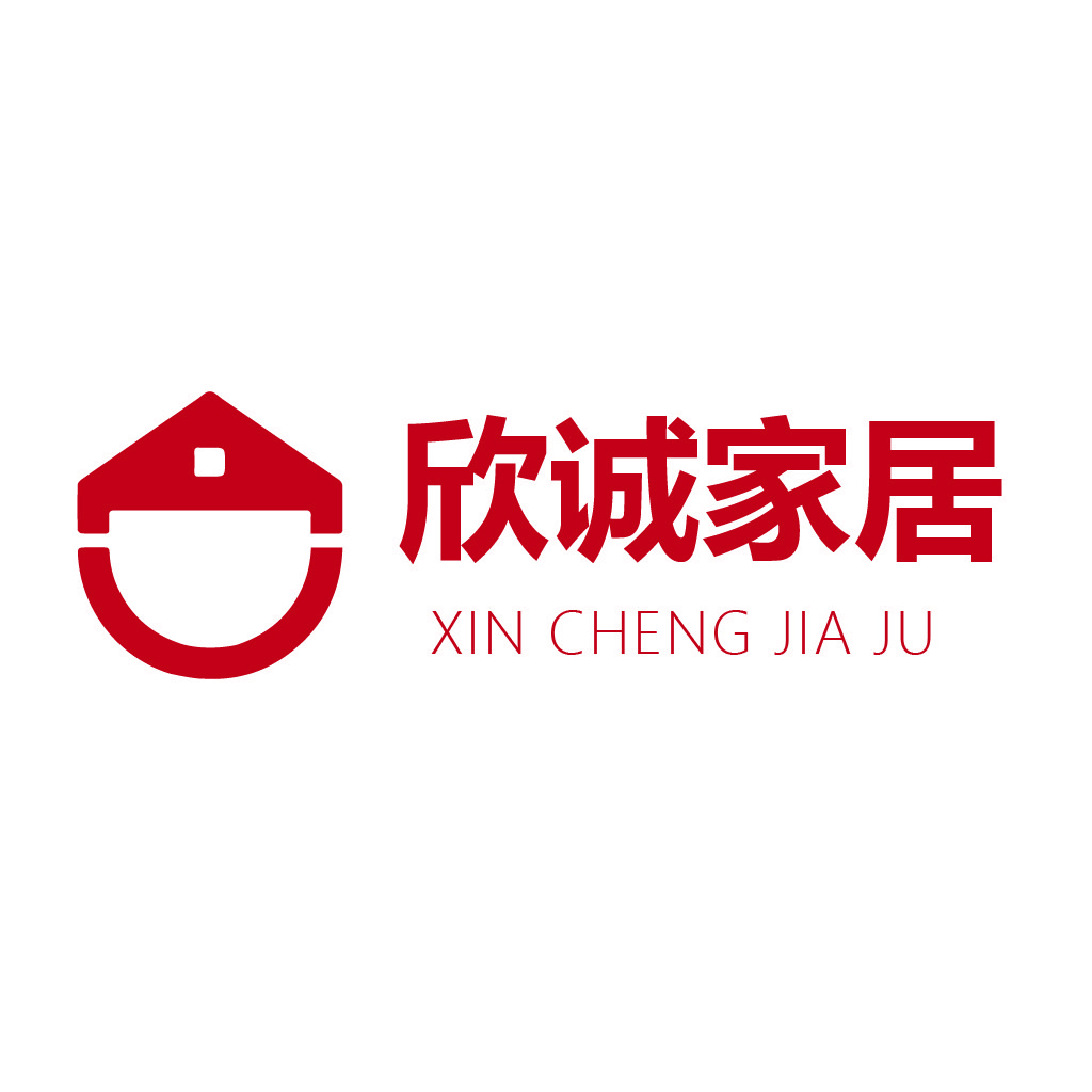 简约红色建筑logo设计