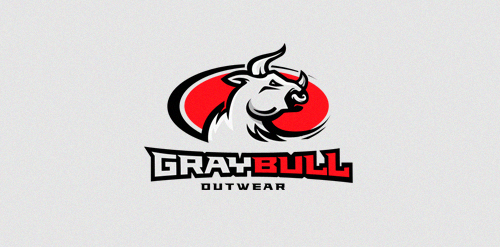 灰牛服装店logo设计