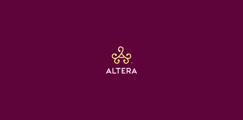 ALTERA logo设计：优雅的现代风格