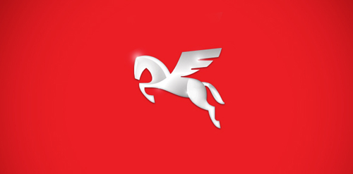 飞翔的马logo设计