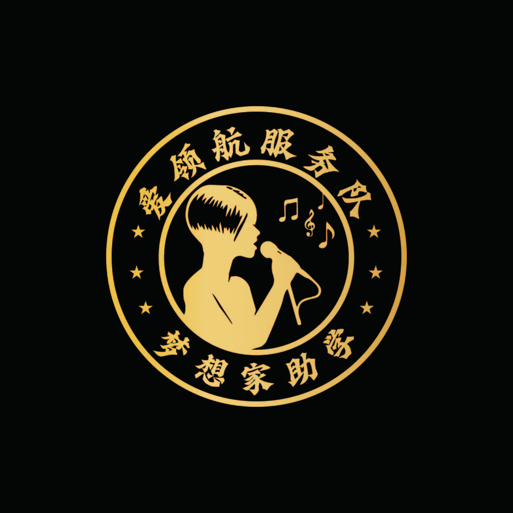 音乐家歌唱家logo设计