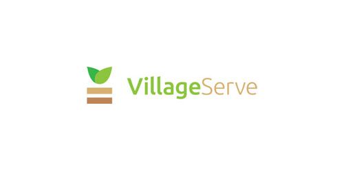 VillageServe Logo设计:乡村服务标识