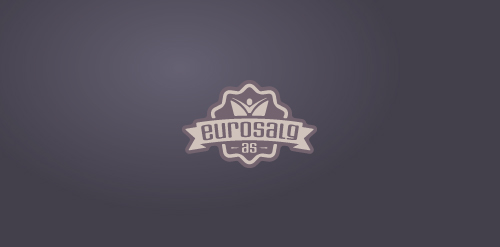 复古徽章风格的'eurolalg'logo设计
