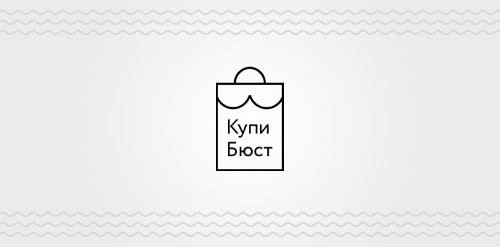 简约购物袋logo设计