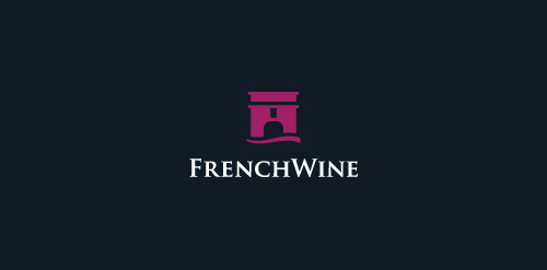 法式葡萄酒logo设计