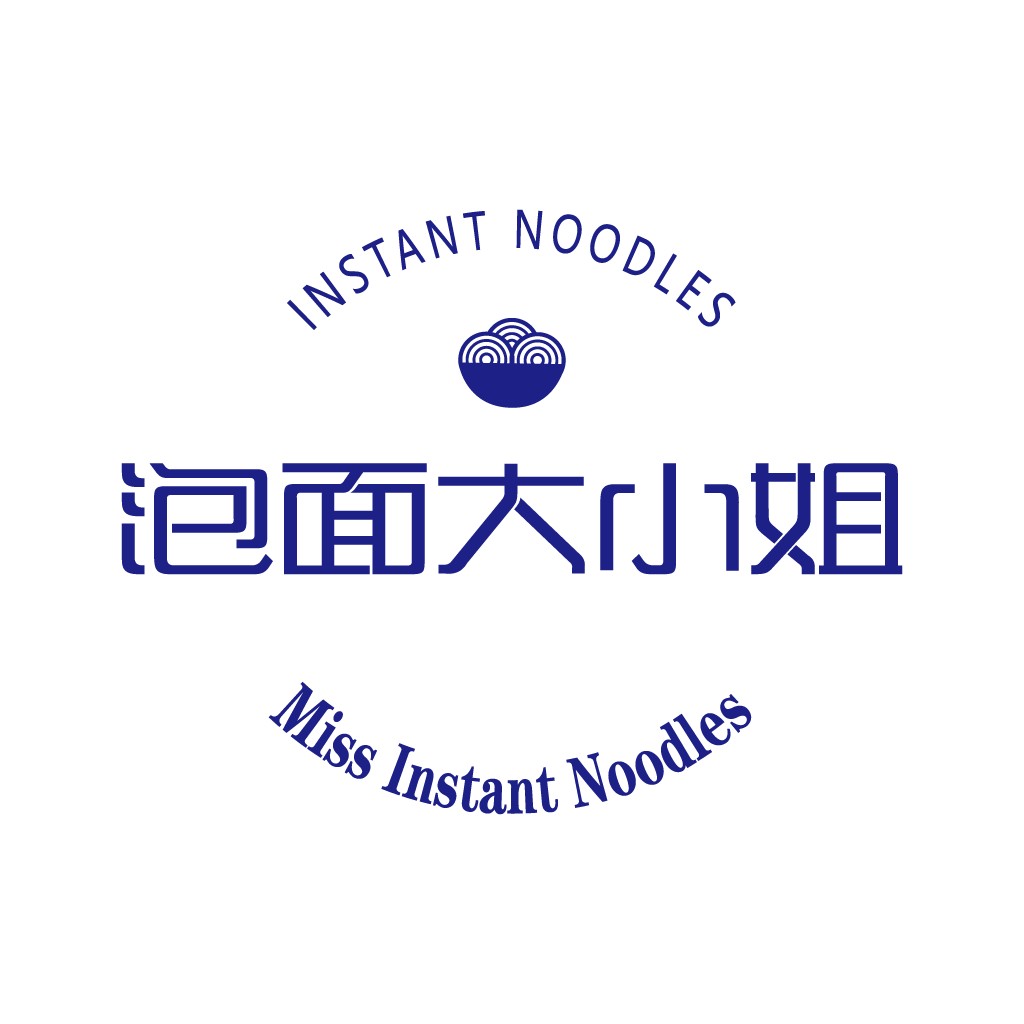 Miss Instant Noodles Logo Design