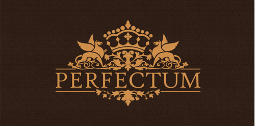 奢华复古风格的PERFECTETUMU Logo设计