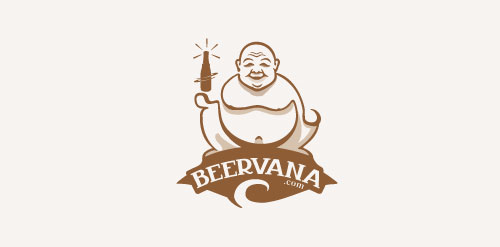 Beervana.com啤酒品牌logo设计