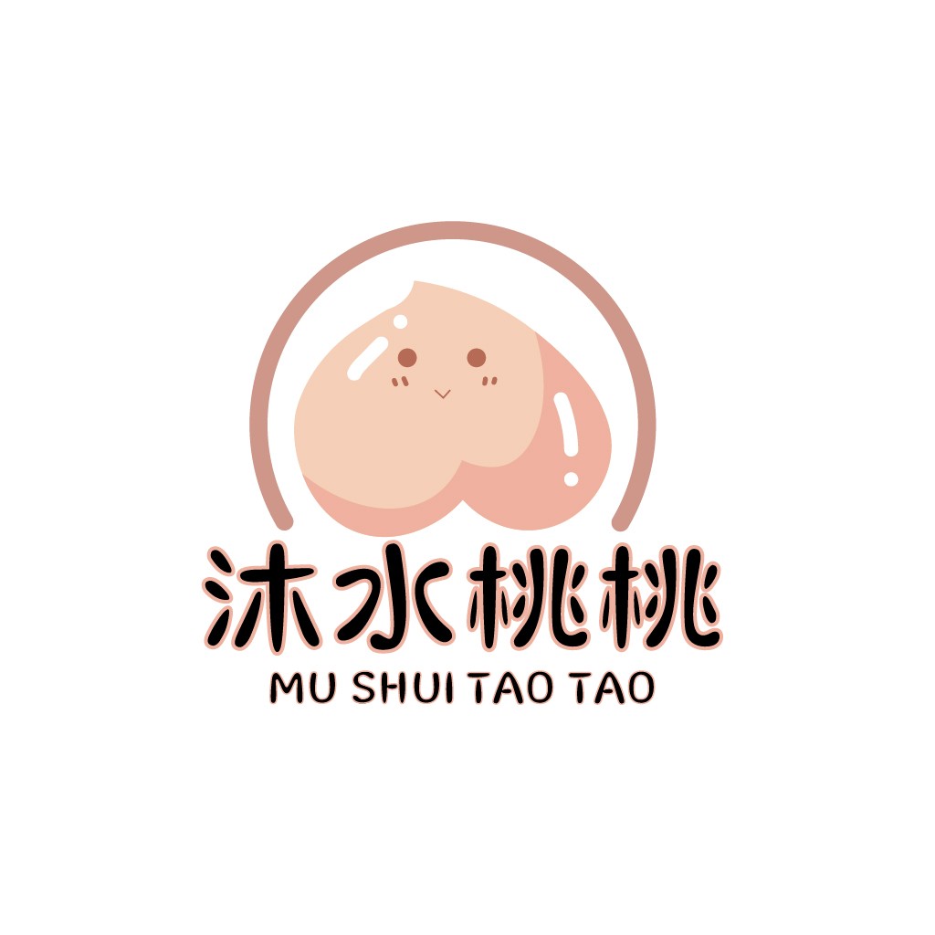 可爱卡通形象logo设计