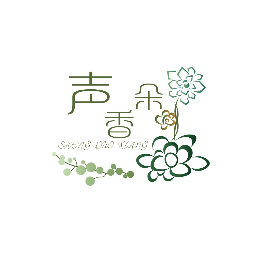 清新自然风logo设计