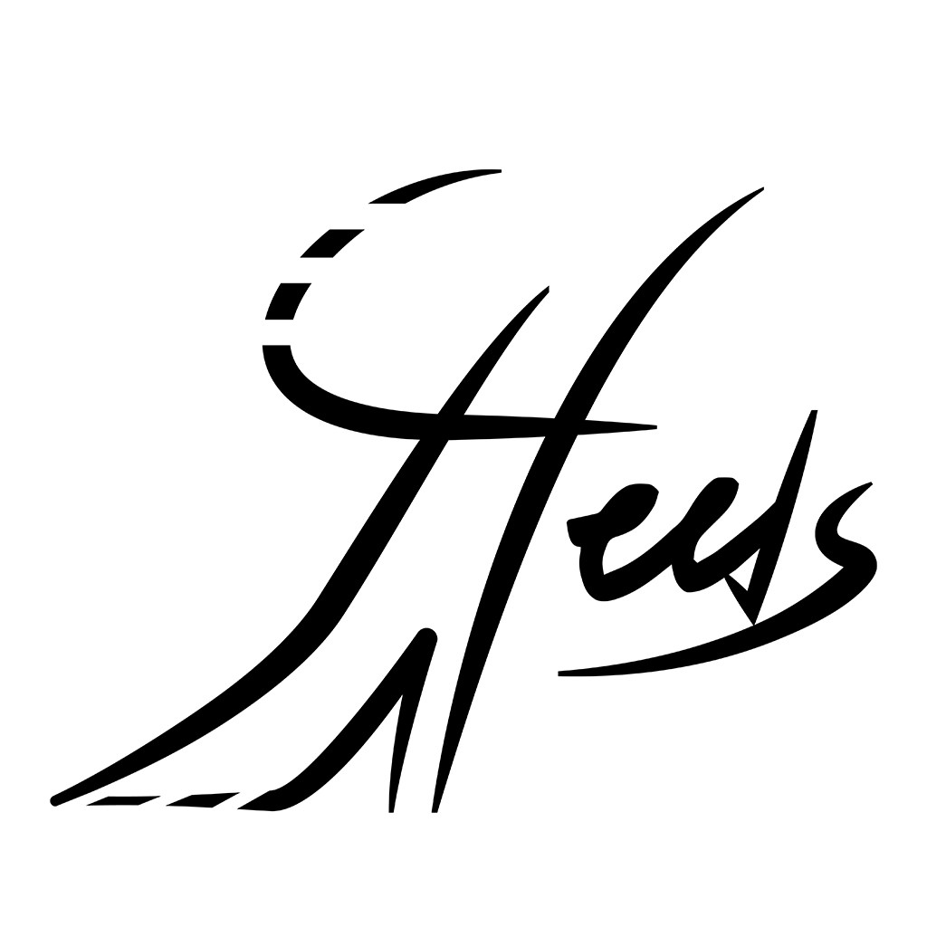 现代简约风格的Heus品牌logo设计