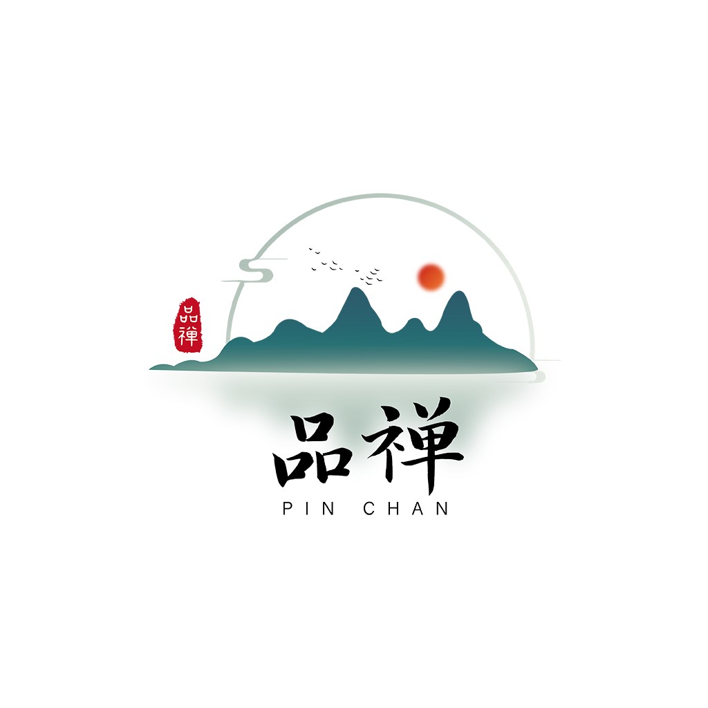 禅意山水logo设计
