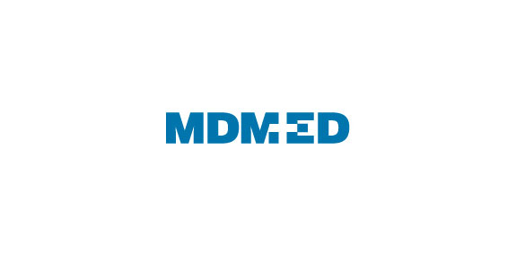 简洁现代MDMED品牌logo设计