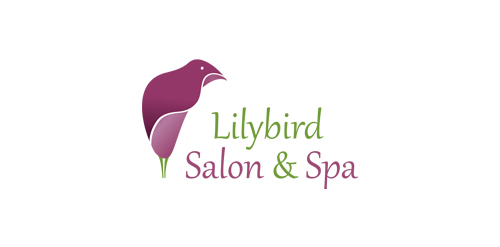 Lilybird Salon & Spa Logo Design