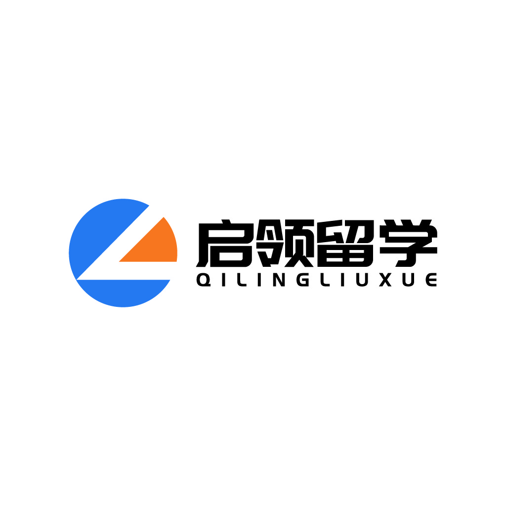 启领留学logo设计