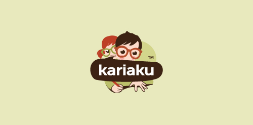 卡通风格眼镜logo设计