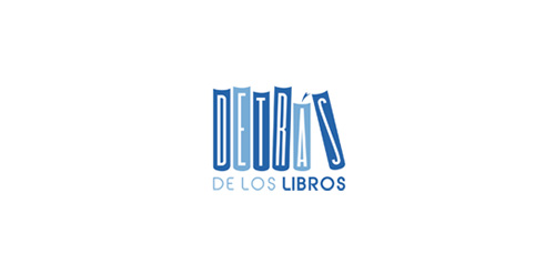 Detrás de los Libros Logo Design