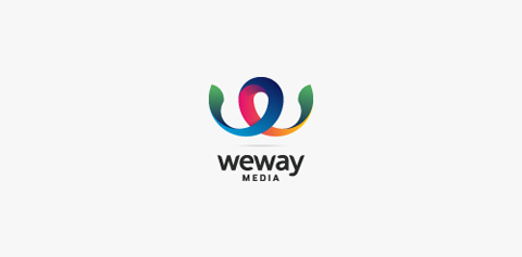 Weway Media Logo设计