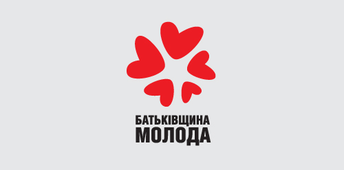 爱心logo设计:乌克兰青年党标志