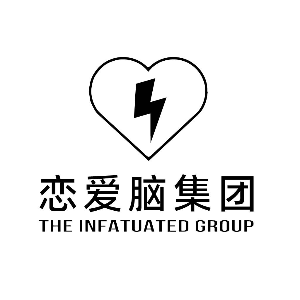 心形闪电logo设计：情感与力量的结合