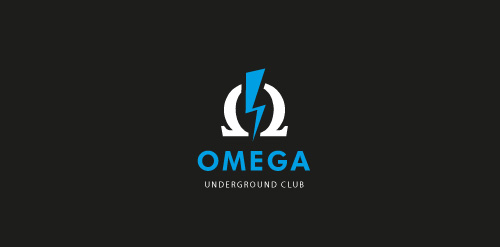 Omega Underground Club Logo设计