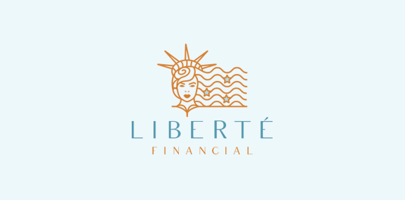 自由金融logo设计