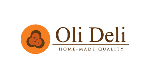 Oli Deli logo设计:家庭手工品质标志