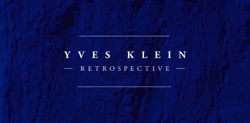 Yves Klein Logo设计:简约蓝调视觉冲击