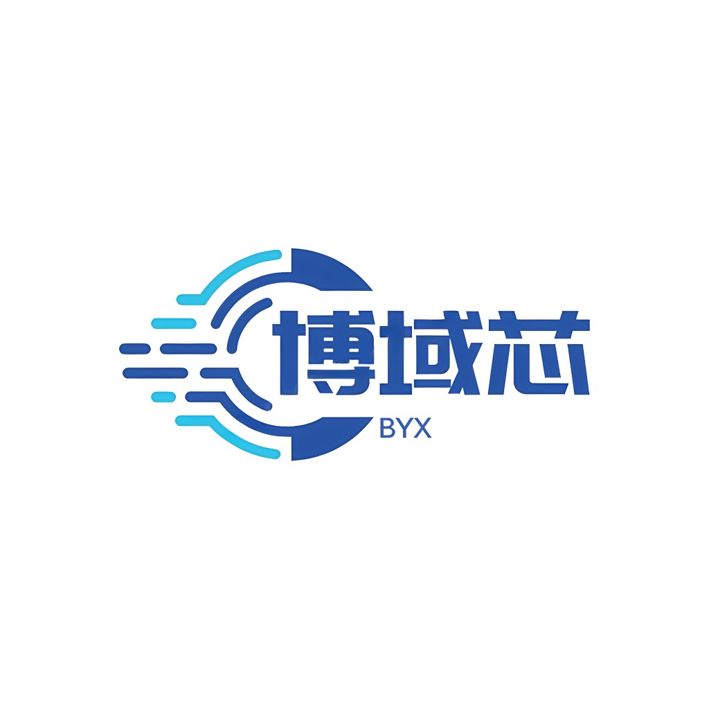 现代科技感BYX品牌logo设计