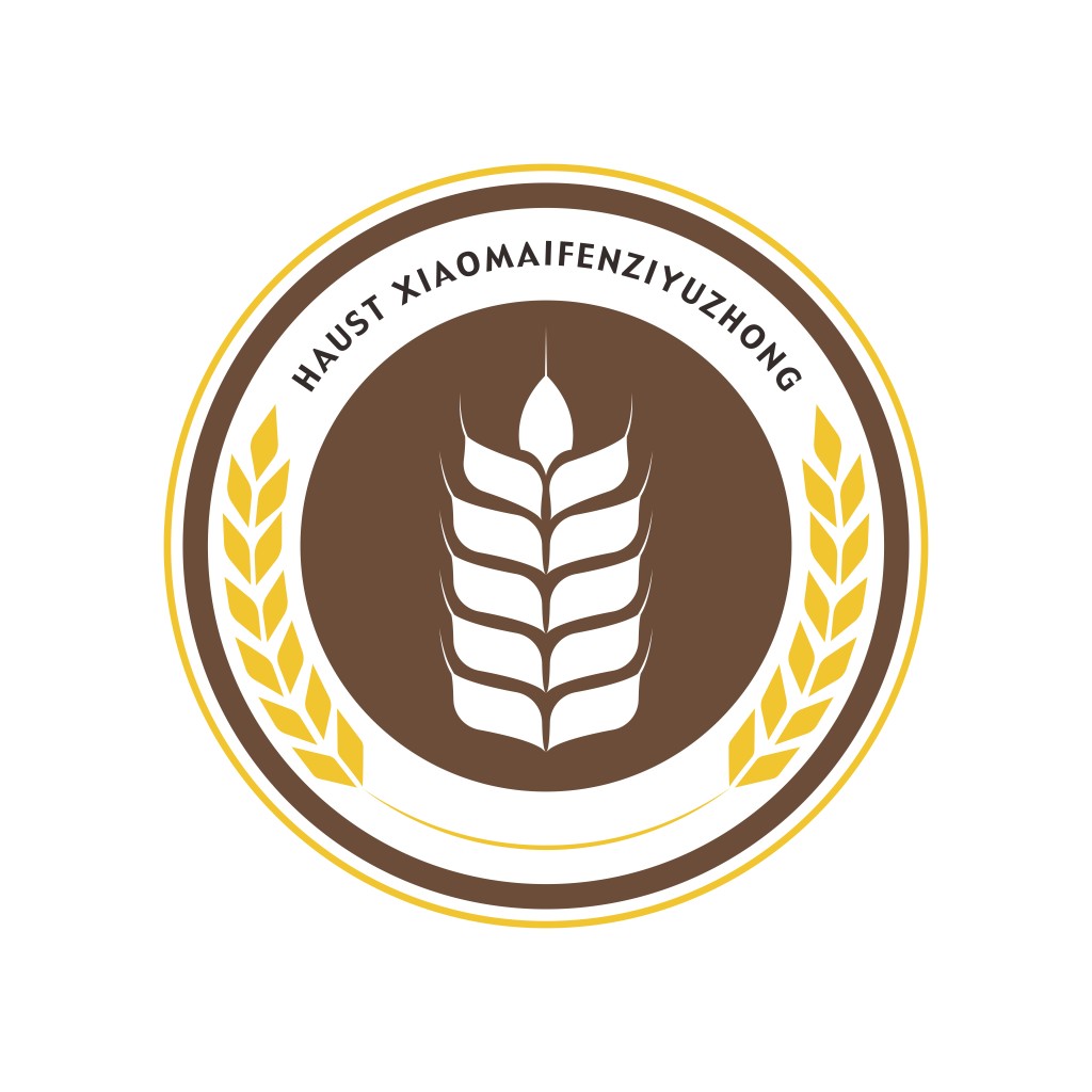 小麦丰收标志设计